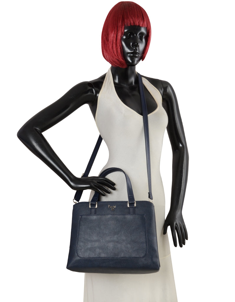 Nap Blue Small Satchel Bag