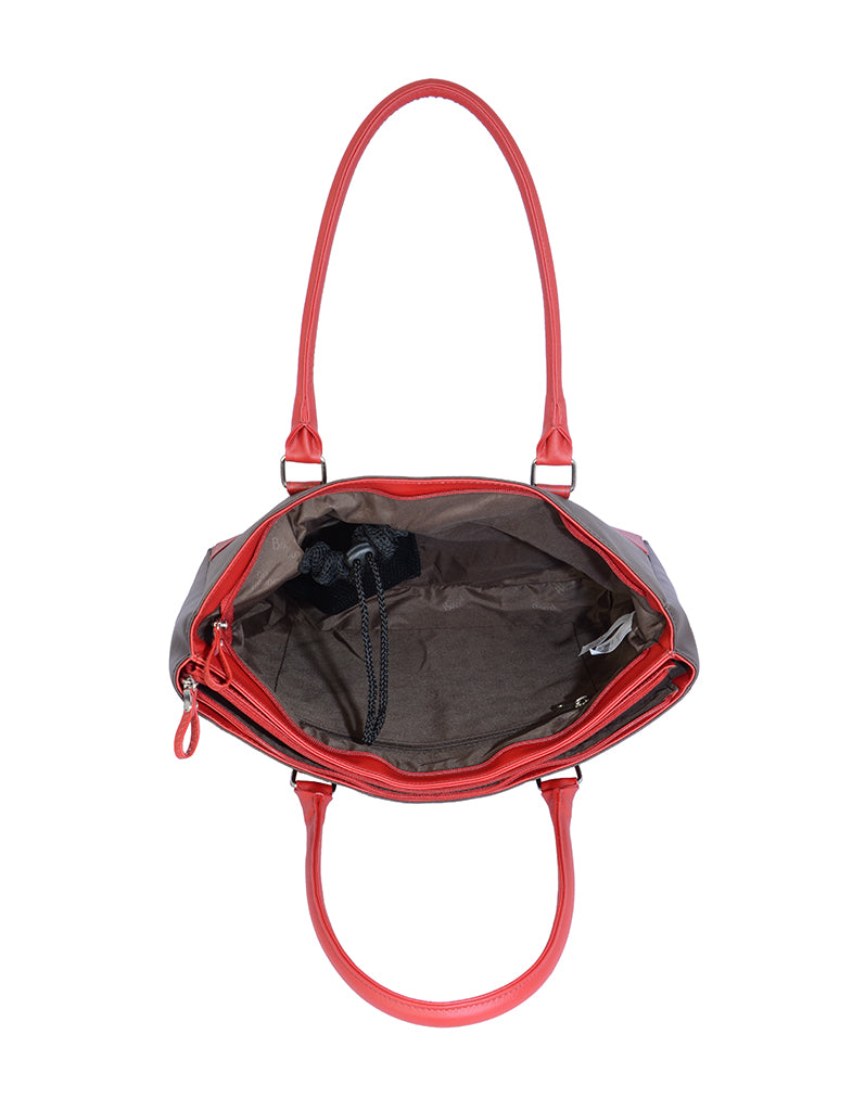 Oasis Brown Oversize Tote Bag