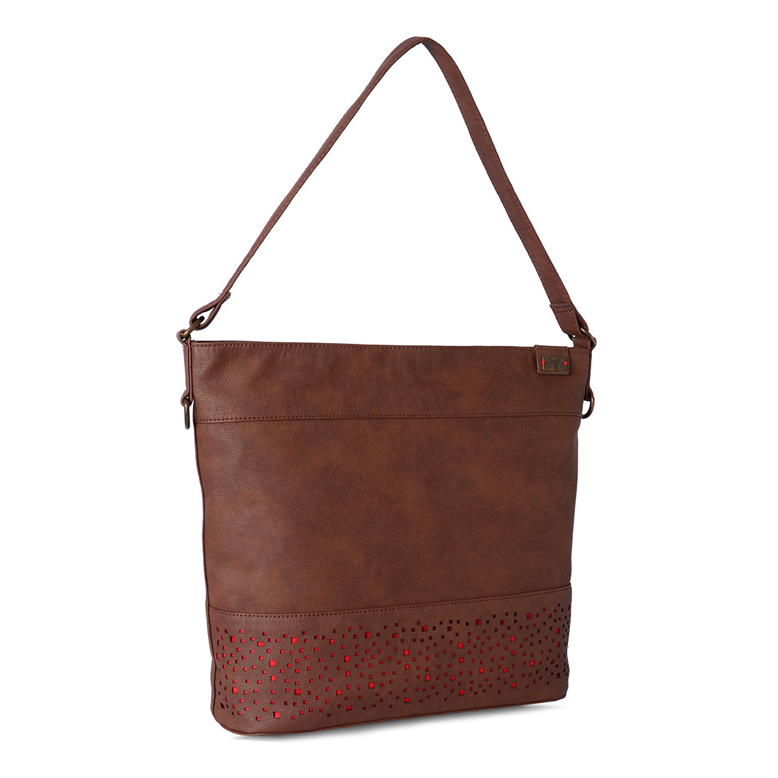Pacific Brown Large Hobo Bag