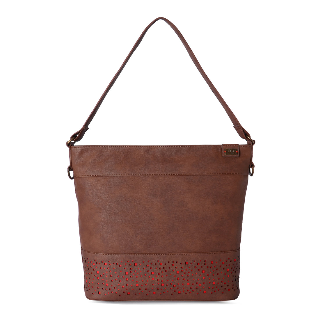 Pacific Brown Large Hobo Bag