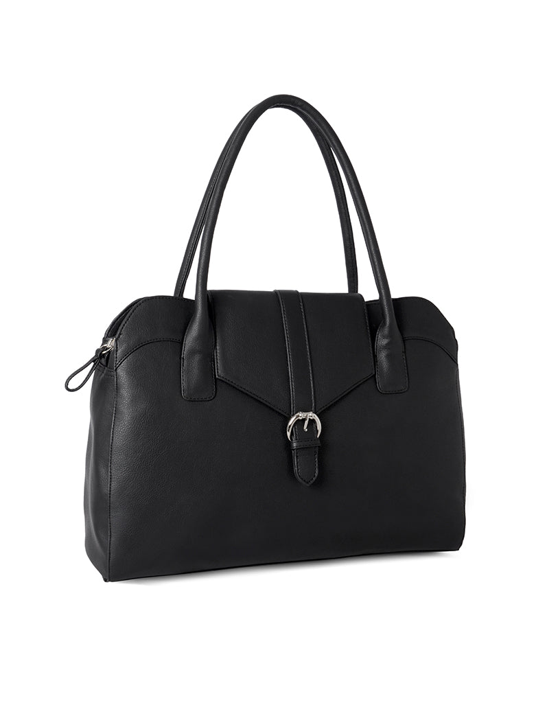 Prive Black Large Tote Bag