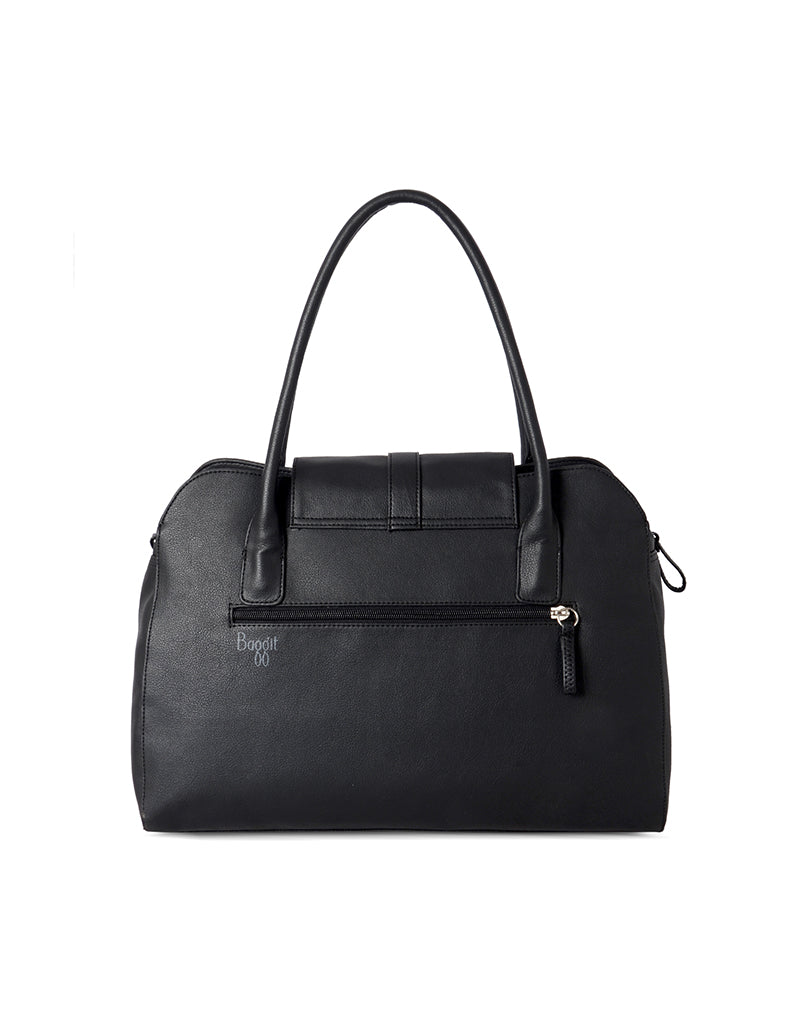 Prive Black Large Tote Bag