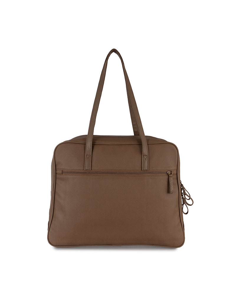 Pudin Beige Oversize Tote Bag