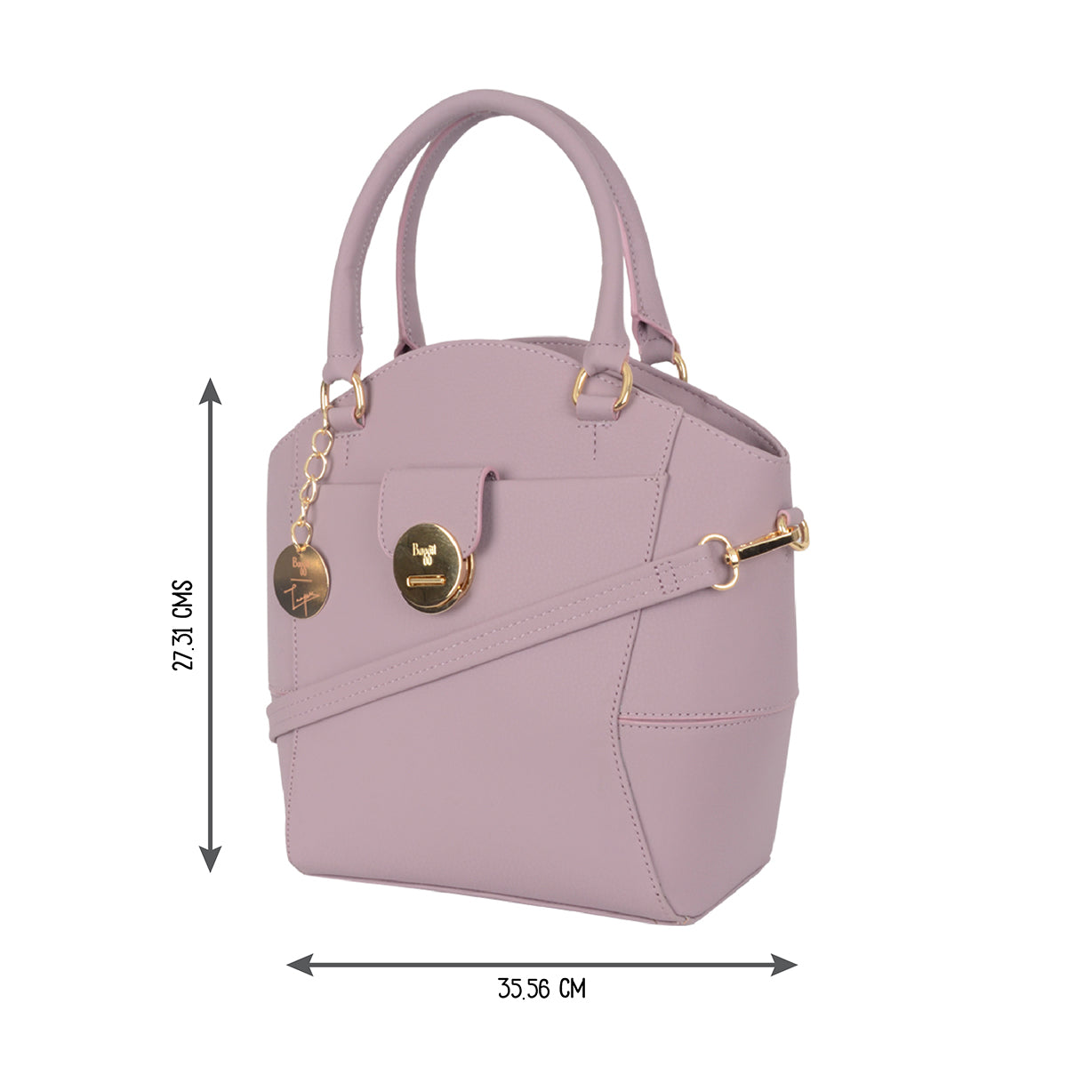 Quarus Pink Medium Shoulder Bag
