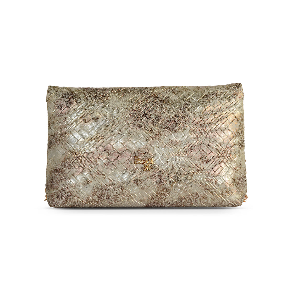 Radiance Silver Small Clutch Bag