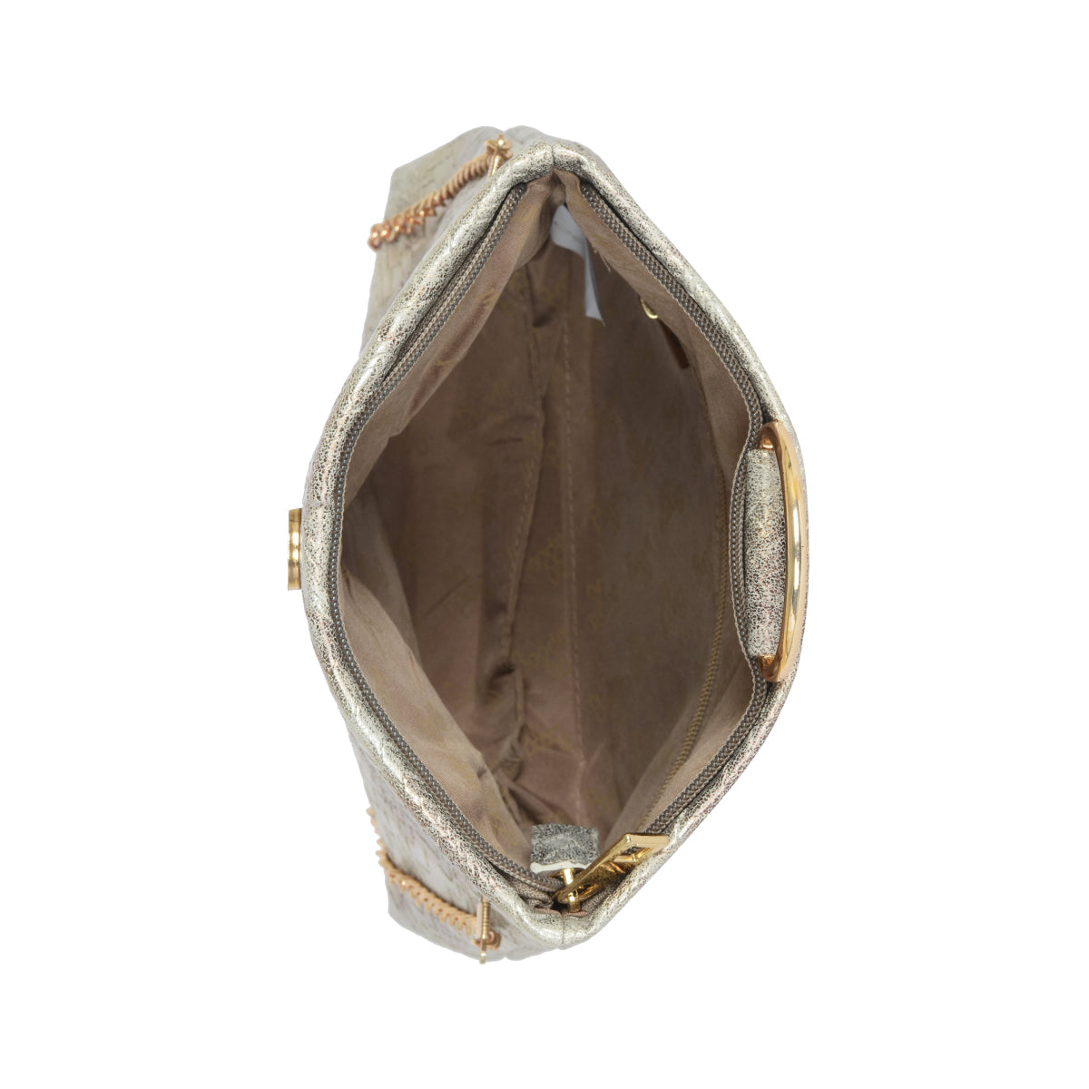 Radiance Silver Small Clutch Bag