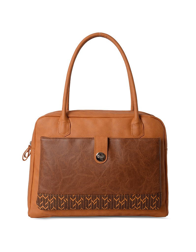 Recap Mustard Large Tote Bag