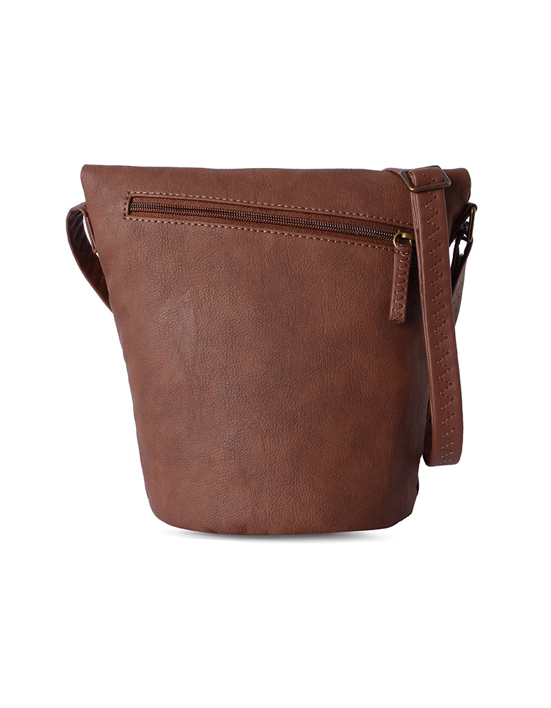 Refined Brown Small Hobo Bag
