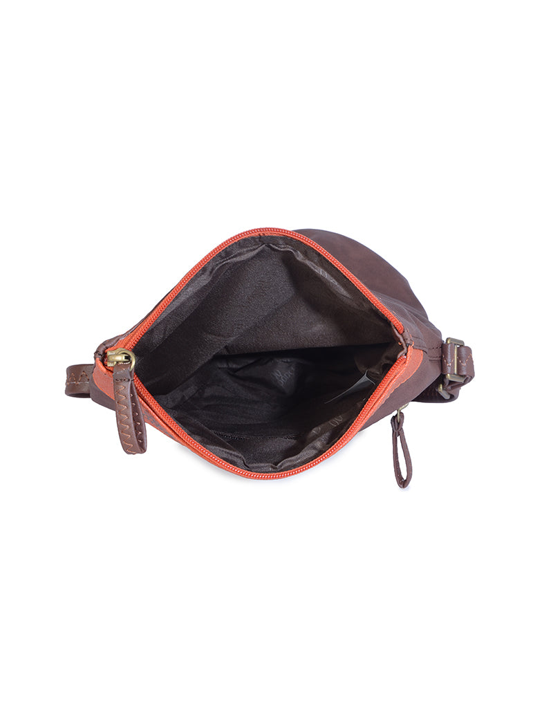 Refined Brown Small Hobo Bag