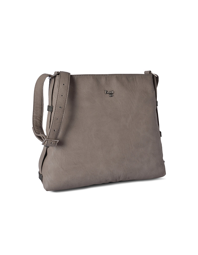 Riley Beige Small Hobo Bag