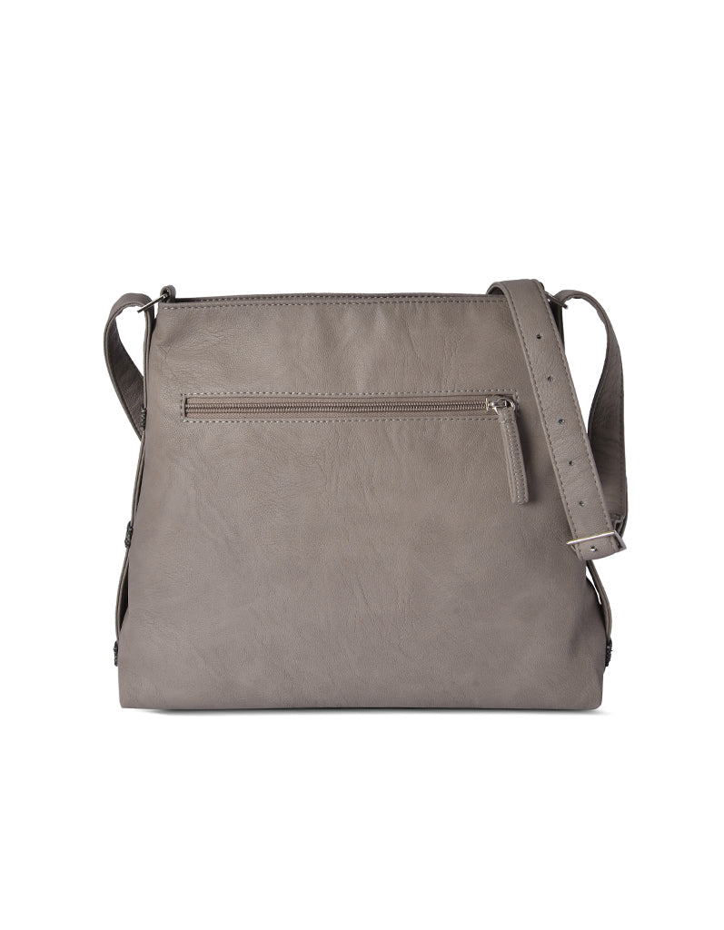 Riley Beige Small Hobo Bag