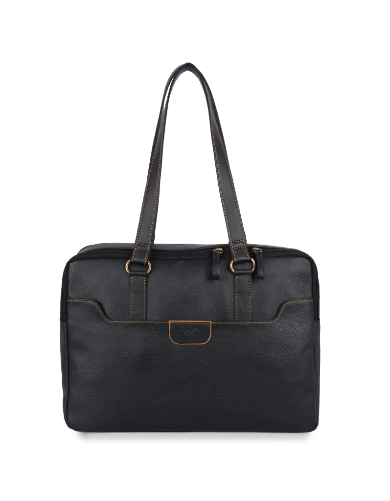 Robin Black Large Tote Bag