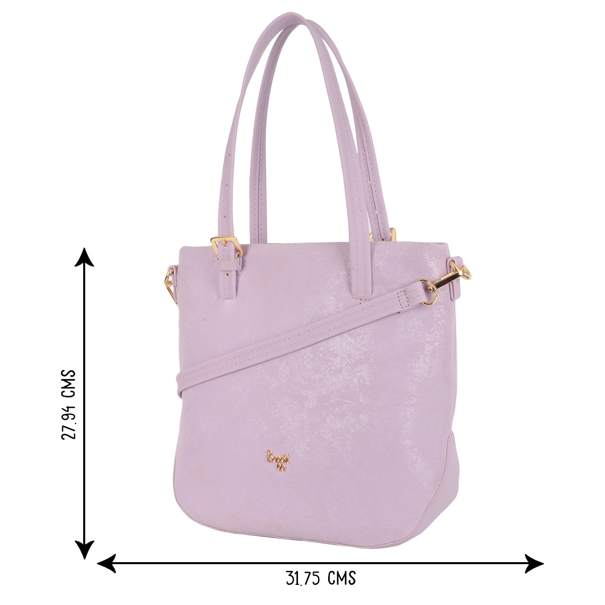 Rome Purple Medium Tote Bags