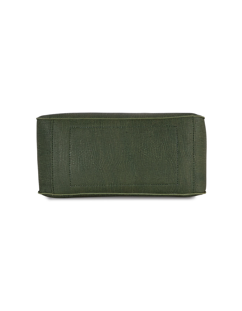 Saira Green Medium Satchel Bag