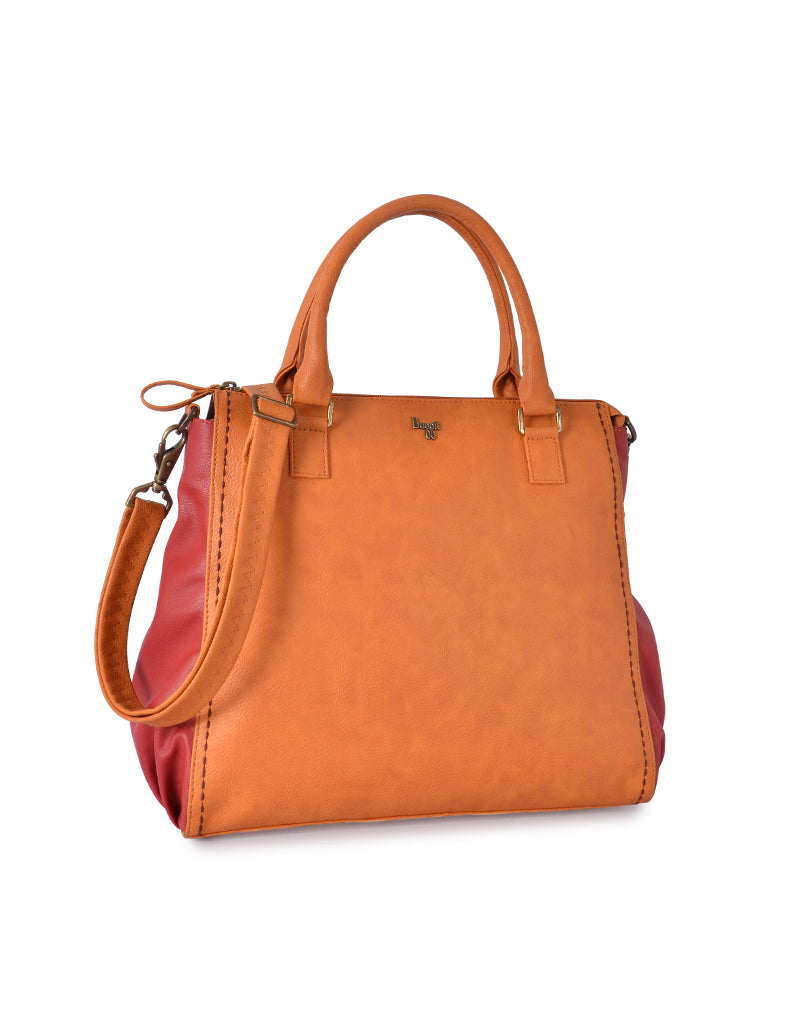 Seagull Mustard Large Tote Bag