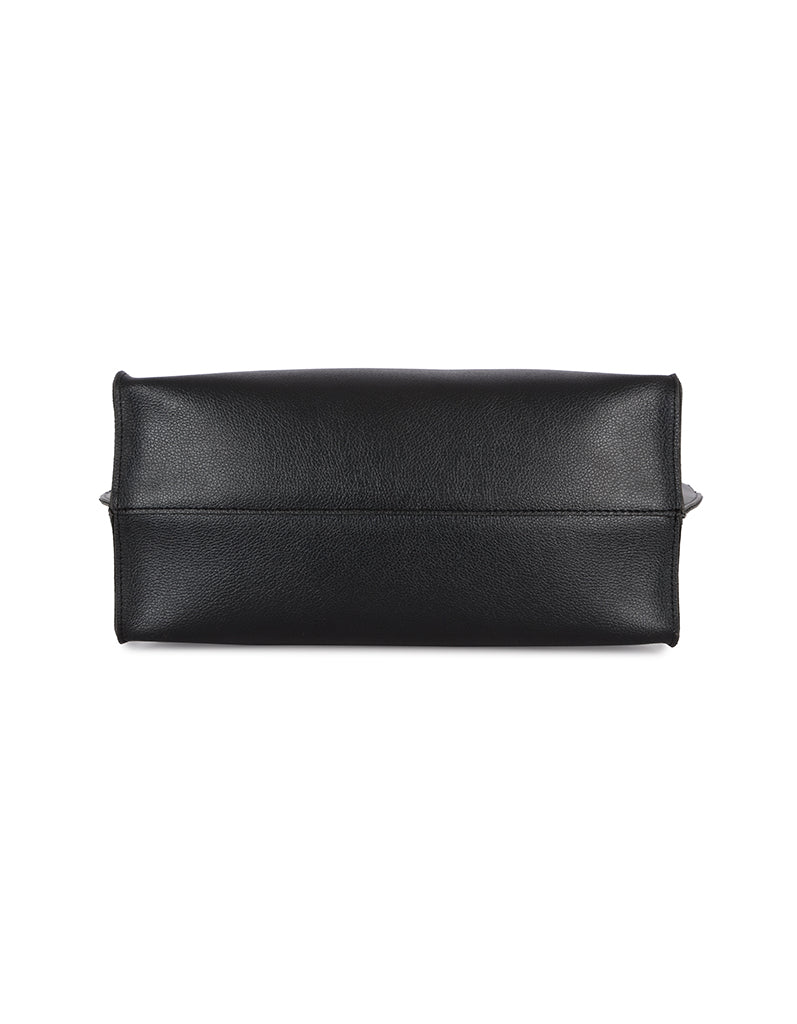 Shanghai Black Large Tote Bag