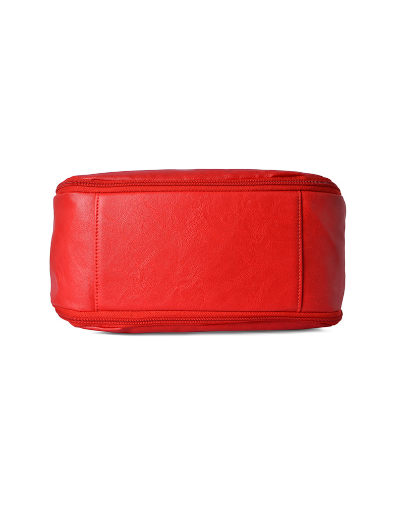Sherry Red Medium Saddle Bag