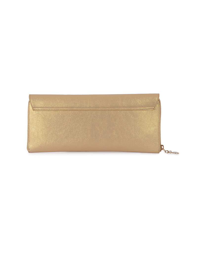 Song Gold Small Clutch Bag