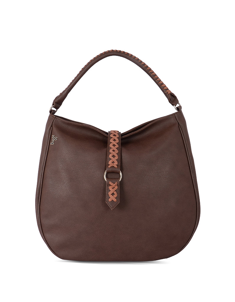Spiti Brown Large Hobo Bag