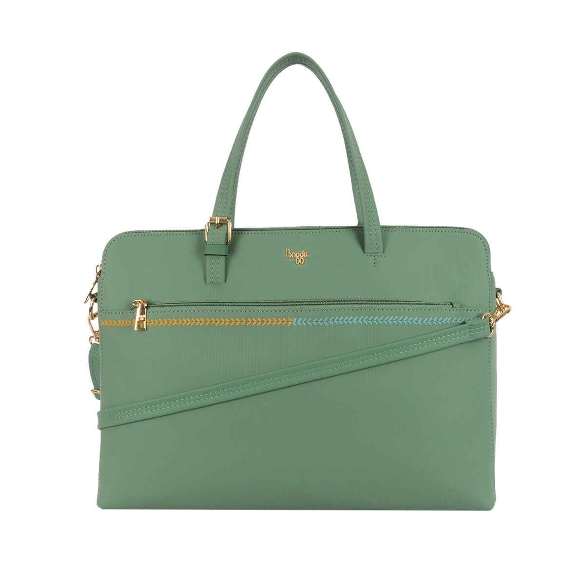 Spoon Green Large Laptop Laptop Bag