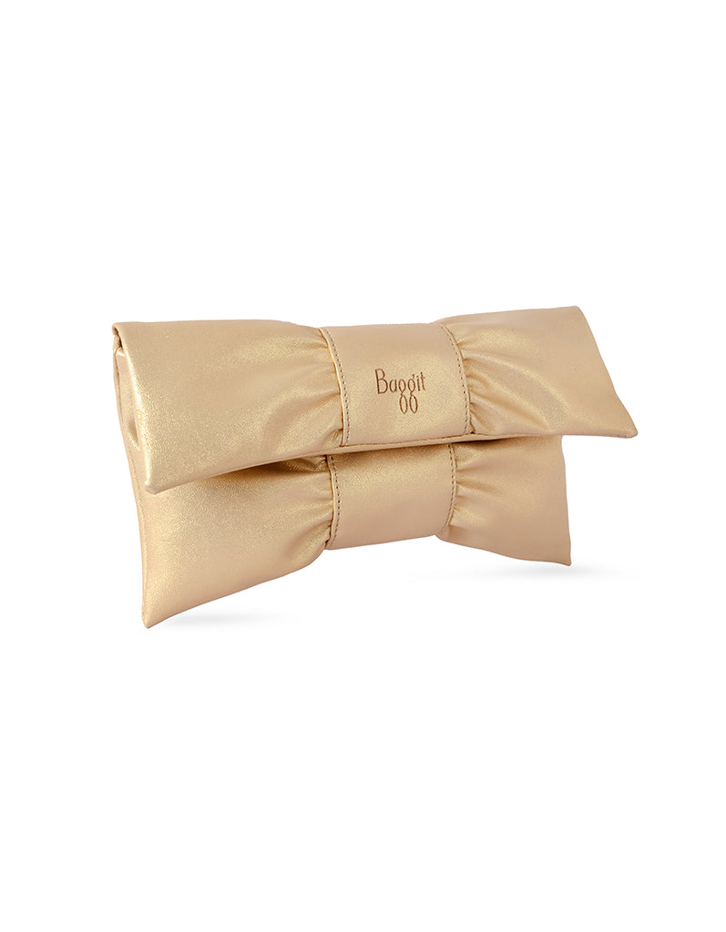 Suzi Gold Small Clutch Bag