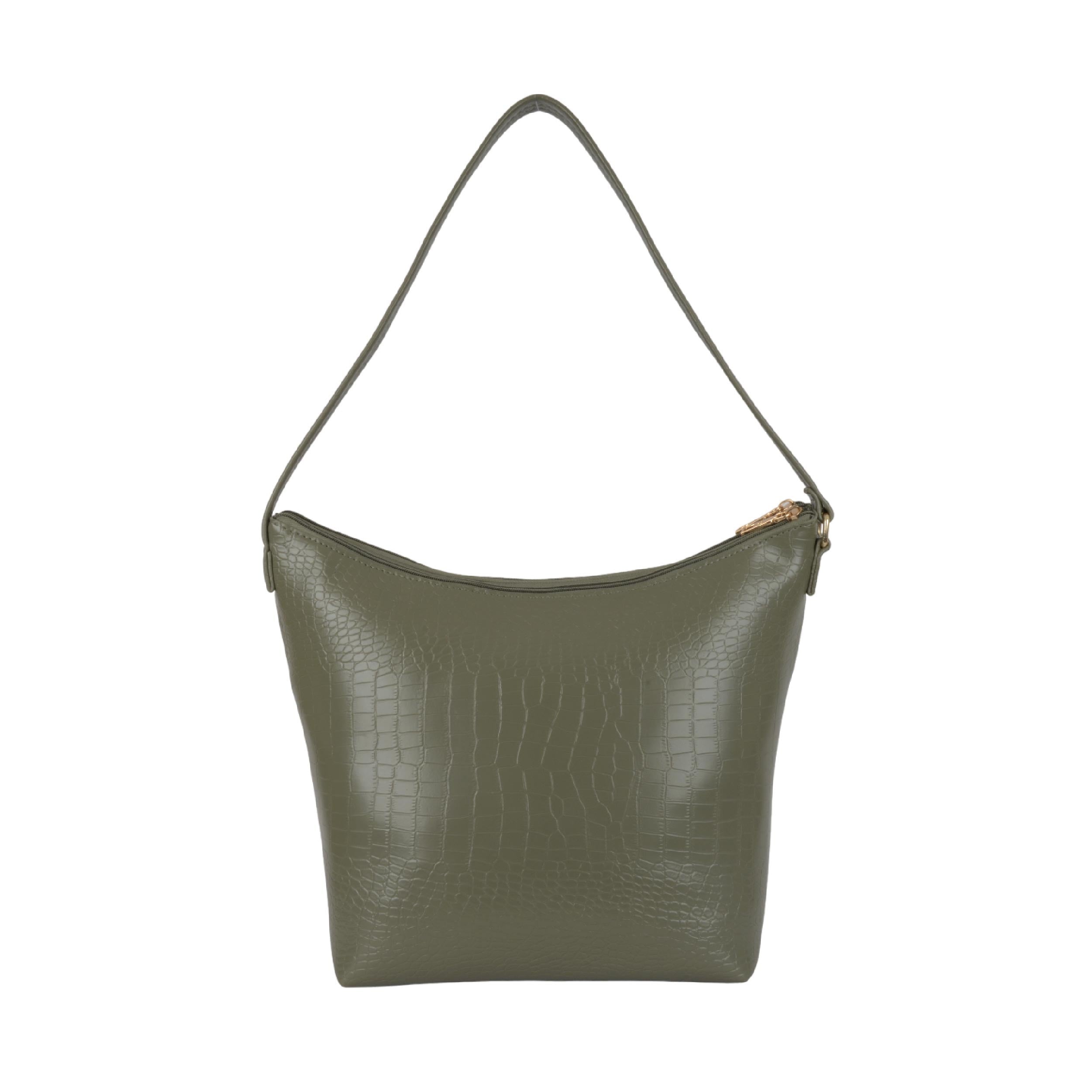 Tamworth Green Large Hobo Bags