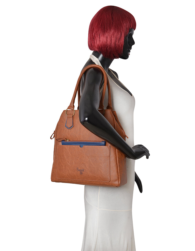 Tanzil Tan Medium Tote Bag