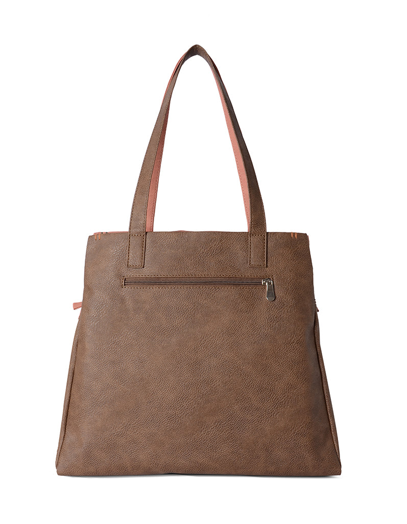 Tiramisu Pink Oversize Tote Bag