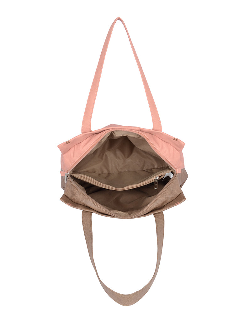 Tiramisu Pink Oversize Tote Bag