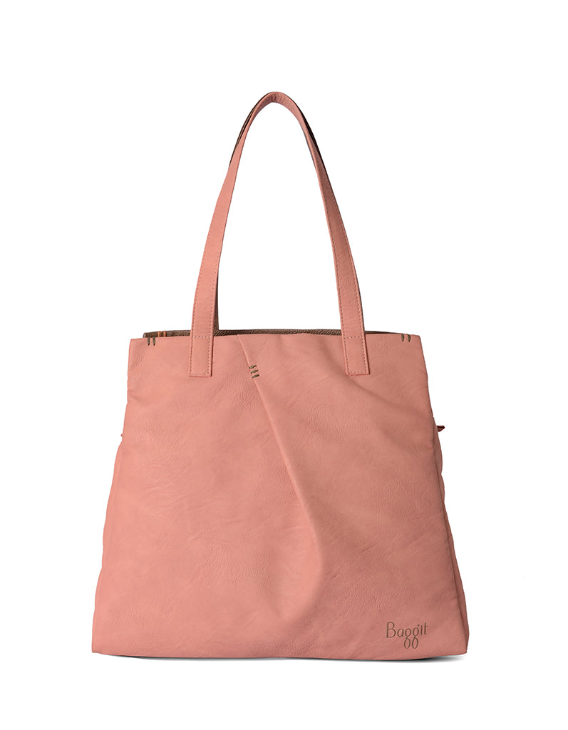Tiramisu Pink Oversize Tote Bag