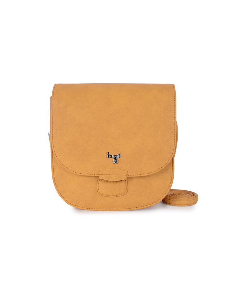 Triton Yellow Small Saddle Bag