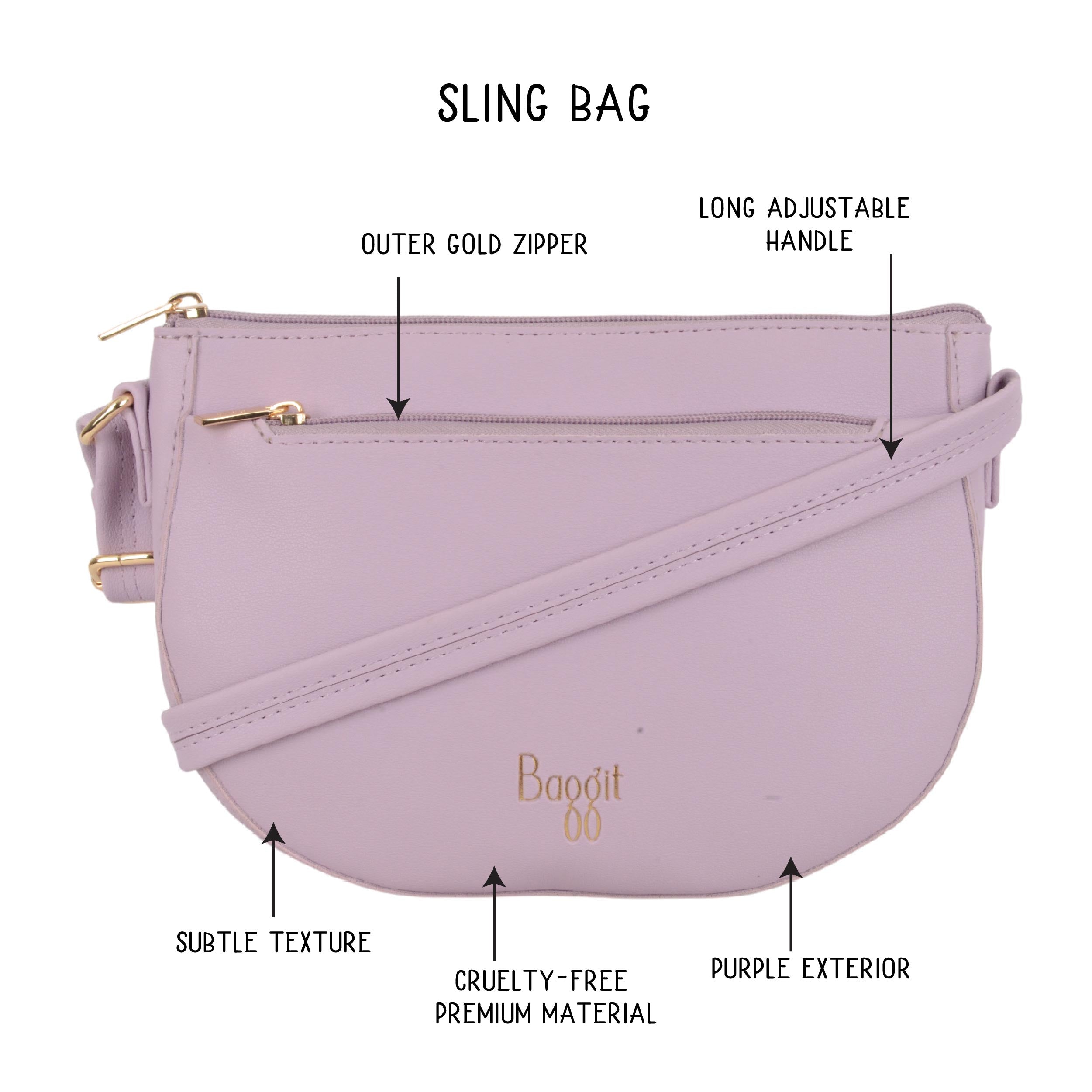 Tucson Purple Small Basic Bags