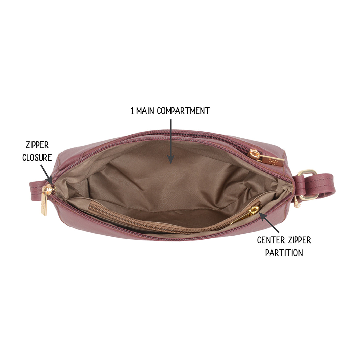 Tucson Red Small Basic Bag