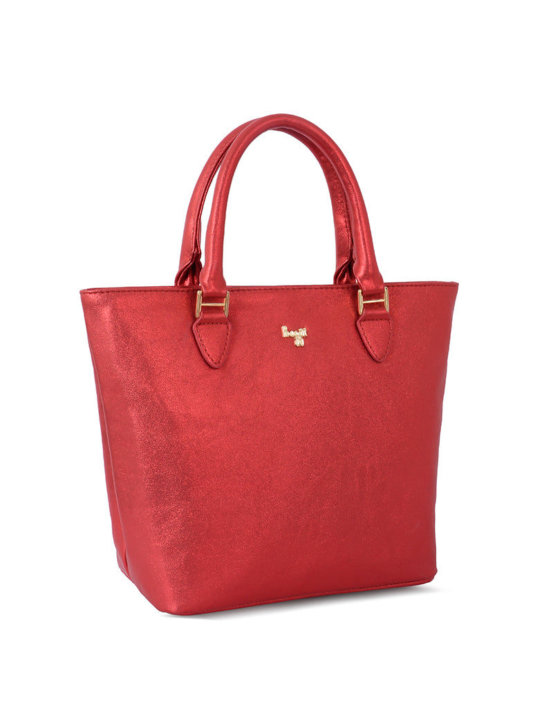 Wade Red Small Tote Bag