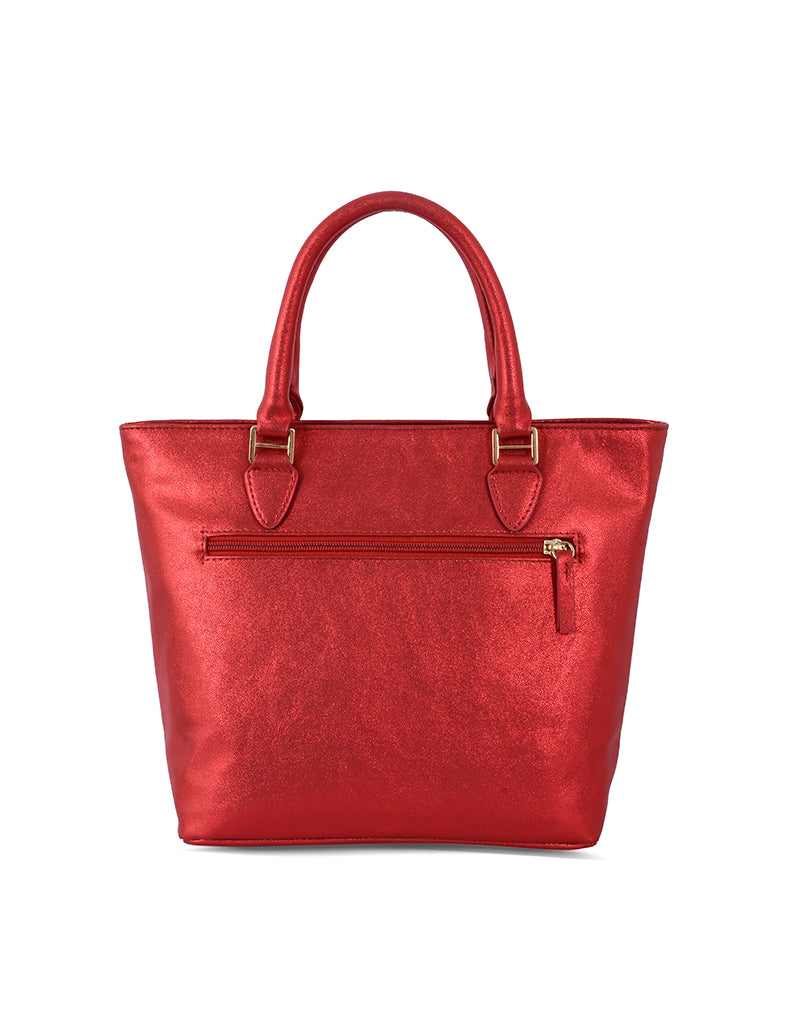 Wade Red Small Tote Bag