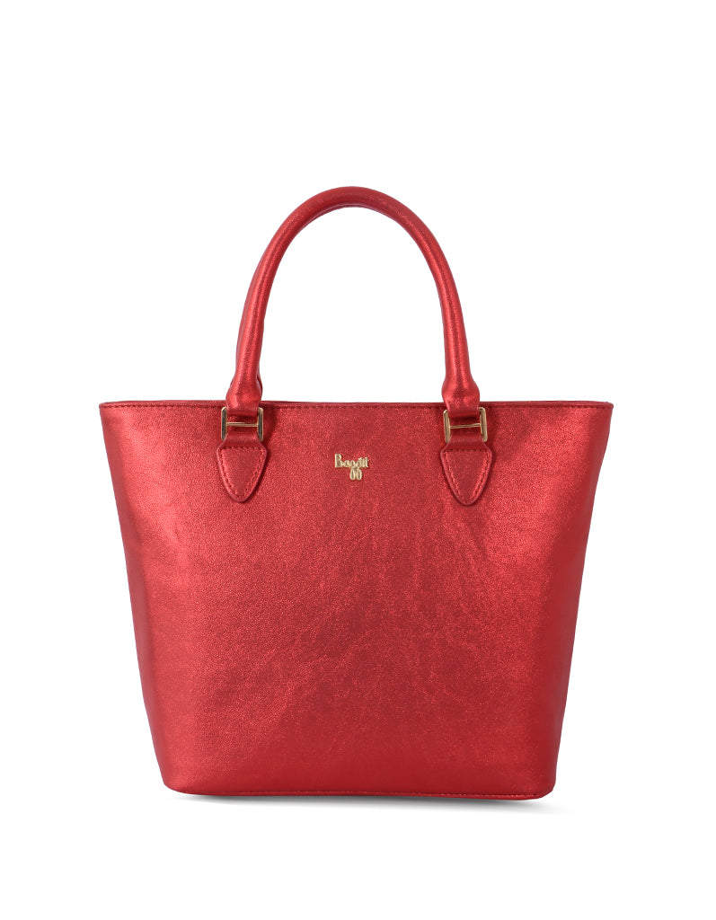 Wade Red Small Tote Bag