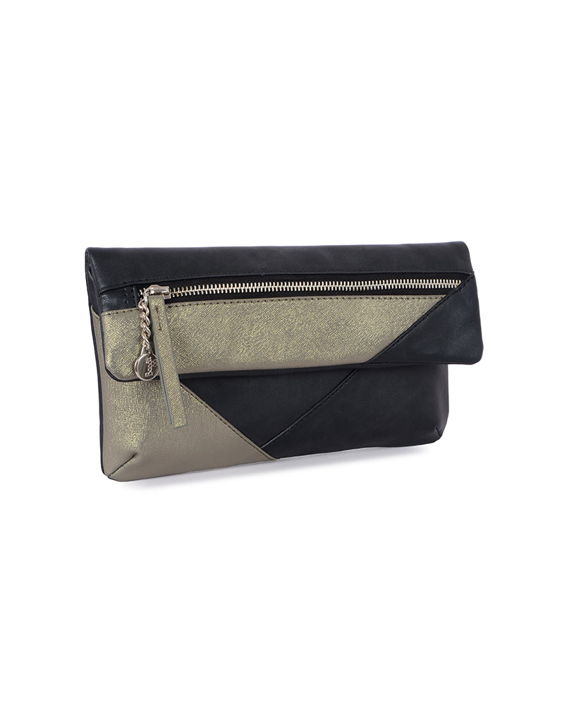 Wang Black Small Clutch Bag