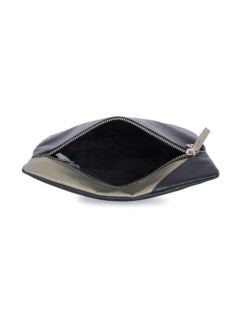 Wang Black Small Clutch Bag