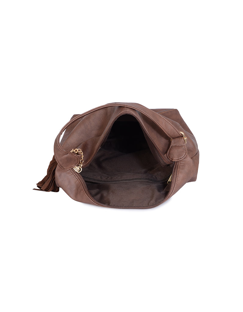 Woll Brown Large Backpack Bag