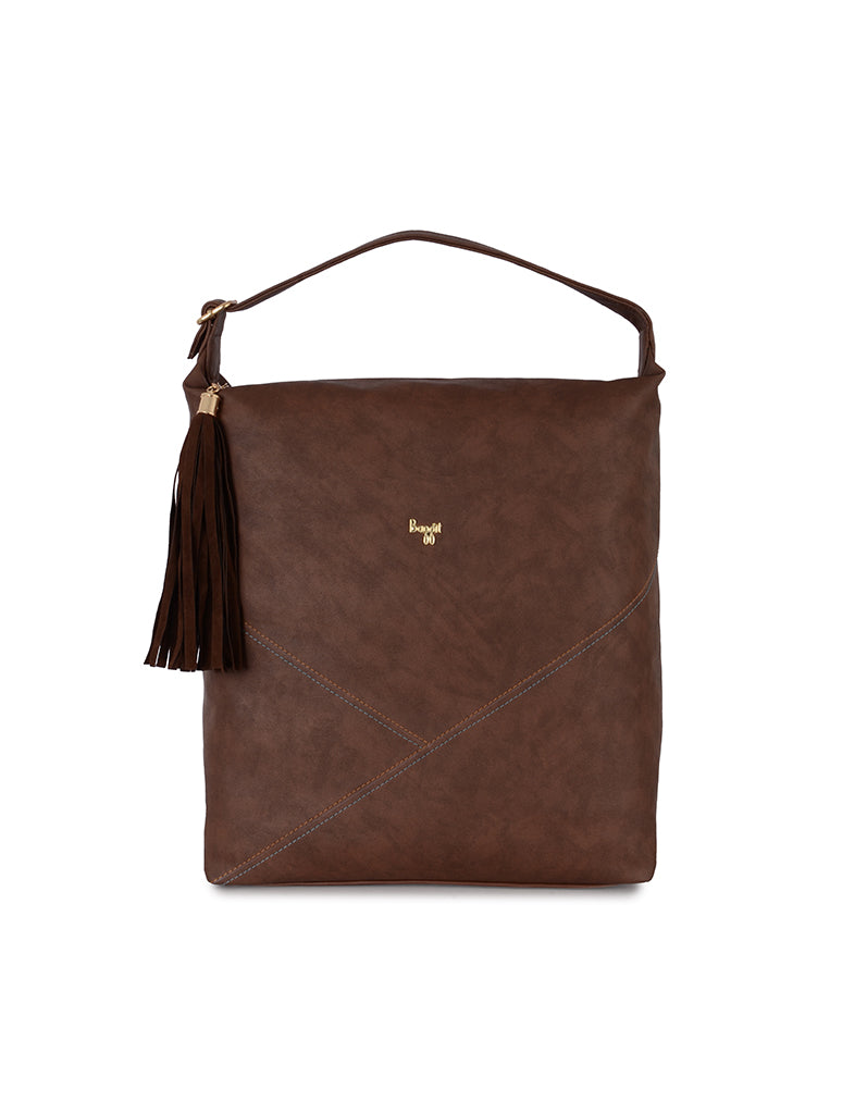 Woll Brown Large Backpack Bag