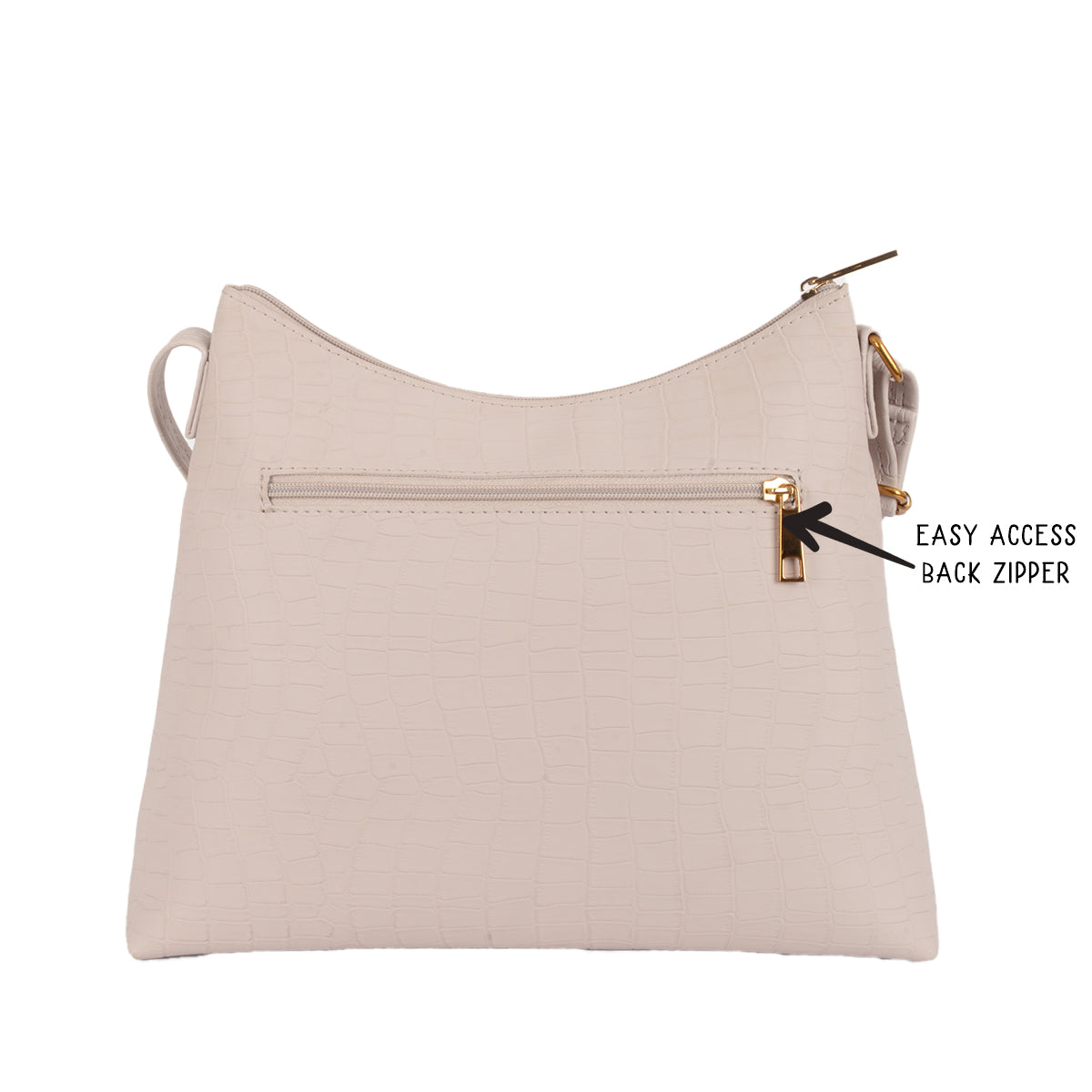 York Grey Medium Hobo Bags