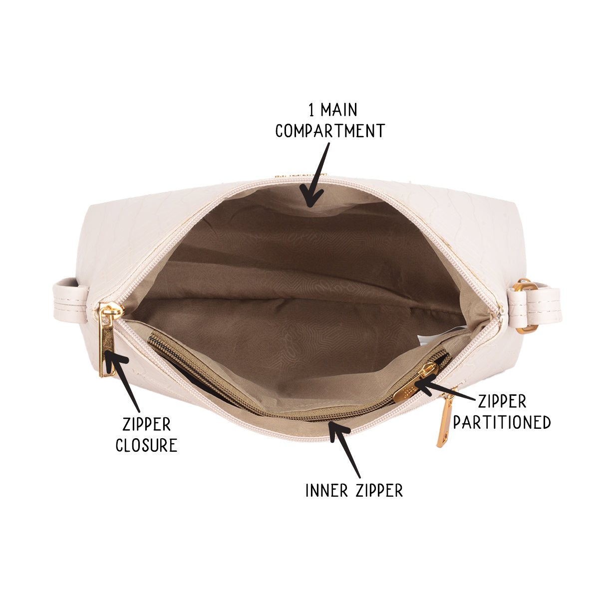 York Grey Medium Hobo Bags