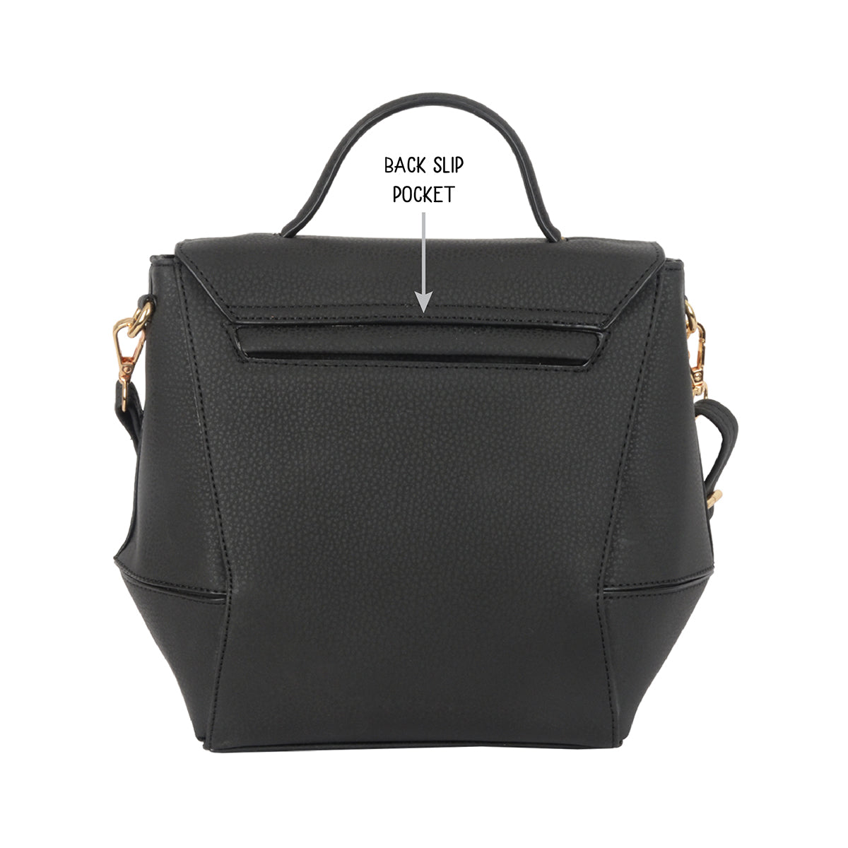 Zircon Black Small Mini Bag