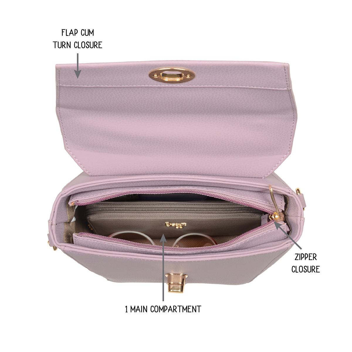 Zircon Pink Small Tote Bag