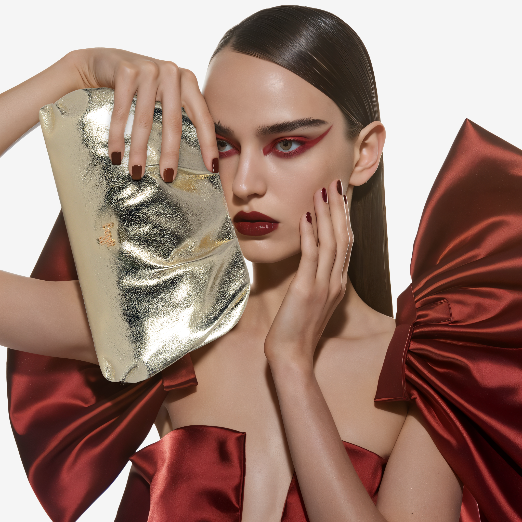 Looking Gold Small Clutch