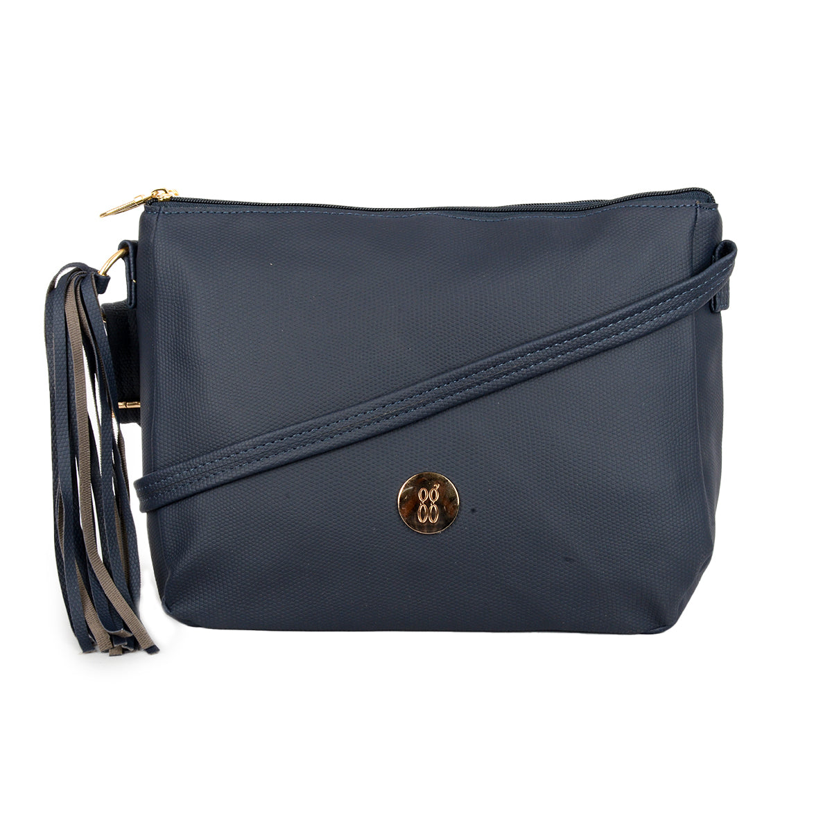 Kurama Blue Medium Saddle Bags-1