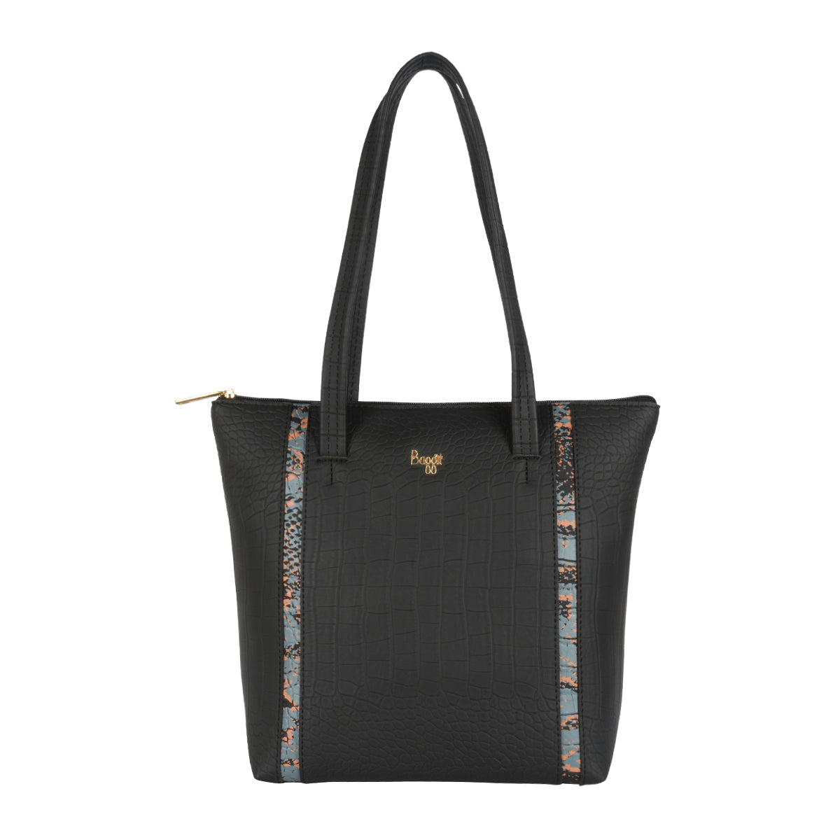 Ani Black Medium Tote Bags