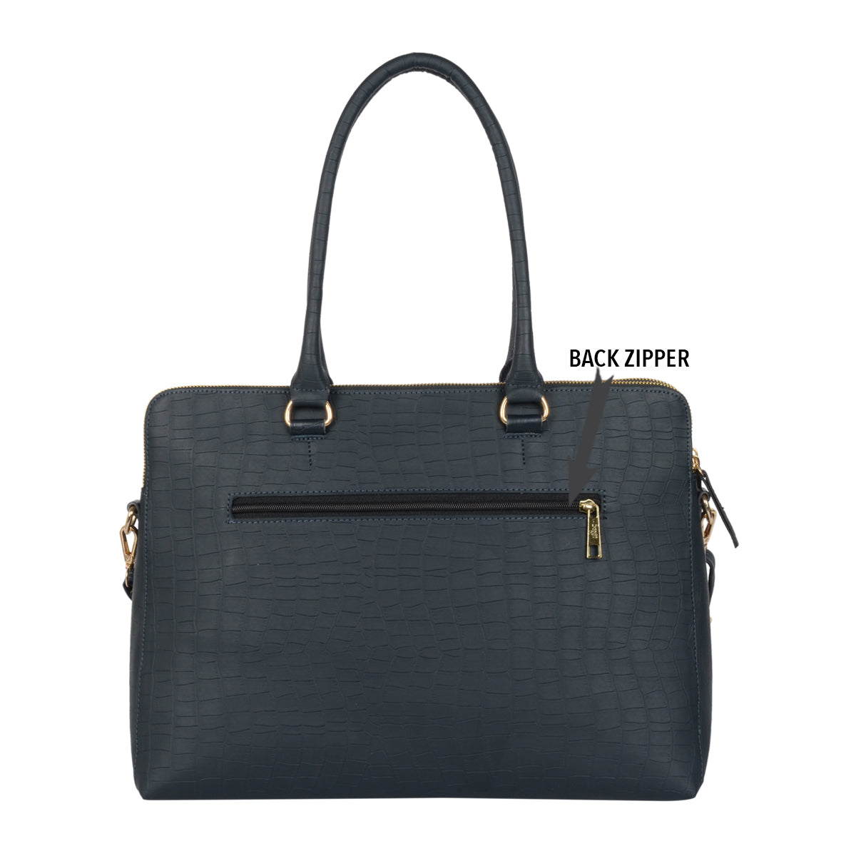 Forager Blue Large Tote Bags