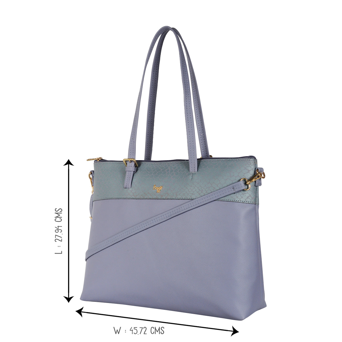 Fork Purple Oversize Tote Bag