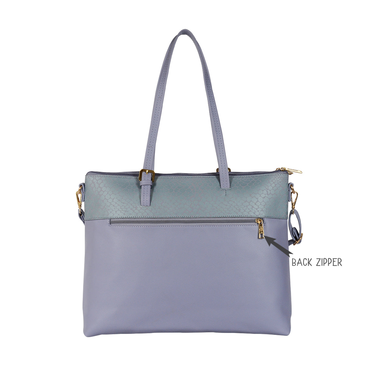 Fork Purple Oversize Tote Bag